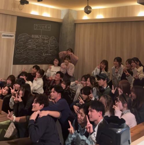 団体、貸切利用が強み(^^)