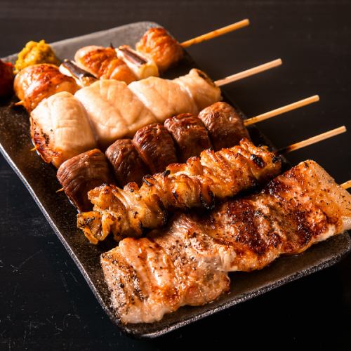 【2次会や女子会に◎】仕入れ次第！店主厳選90分飲み放題付お料理少なめコース5300円（税込）