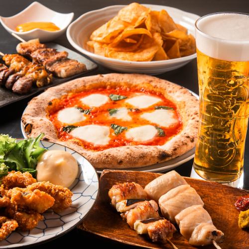 【宴会に◎】仕入れ次第！店主厳選120分飲み放題付ボリューム満点コース6000円（税込）