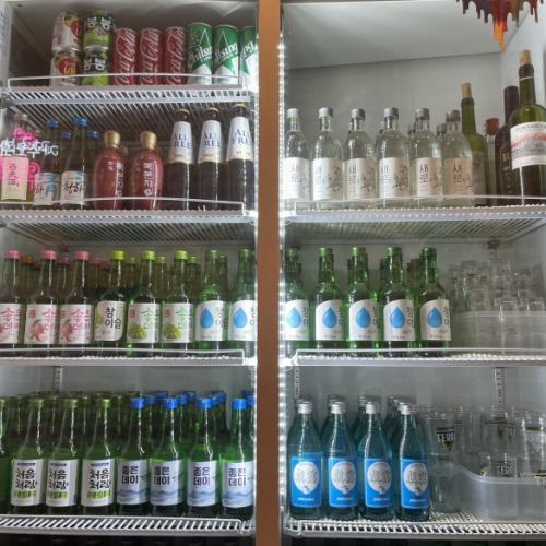 【チャミスル飲み放題有】韓国のお酒を豊富に取り揃え