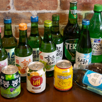 「飲み放題単体90分プラン」チャミスル含む選べるドリンク60種類以上！1980円(税込)