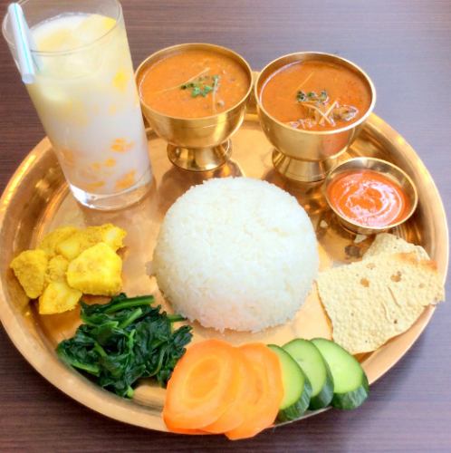 유익한 카레 세트도☆