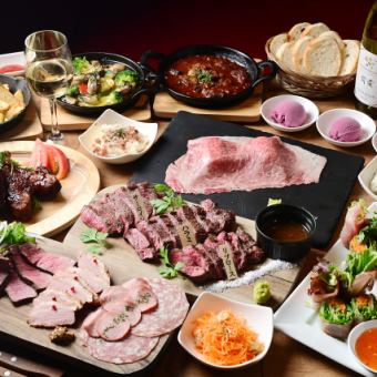 【3种顶级牛排及和牛寿司】豪华套餐，含2小时畅饮★ 预订及优惠券 ¥8000⇒¥7000