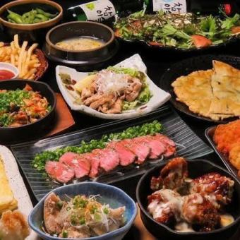 鶏と旬魚の“鶏三昧コース”〈全7品〉 2時間飲み放題付き／通常4,500円 ⇒今だけ3,500円（税込）