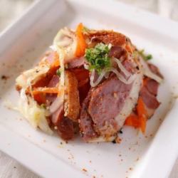 “茨城県かすみがうら直送”鴨ロースのカルパッチョ
