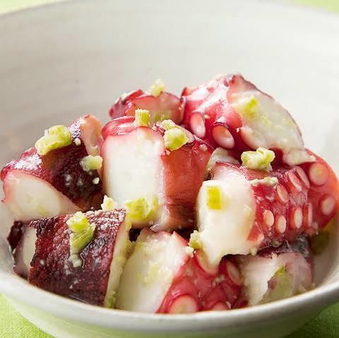 厳選たこわさ／Octopus with Wasabi Root