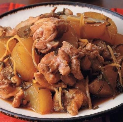 【大山地鶏使用】鶏煮込み／Braised Oyama Chicken Stew