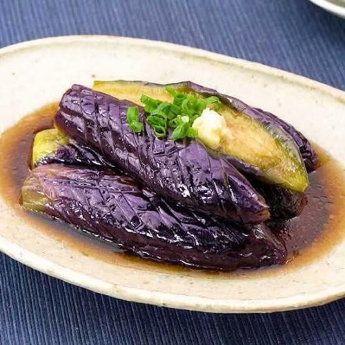 ナスの揚げびたし／Fried Eggplant in Light Dashi Broth