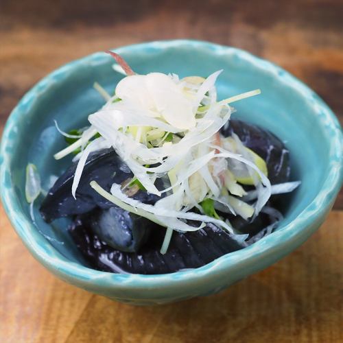 ナスの揚げびたし／Fried Eggplant in Light Dashi Broth