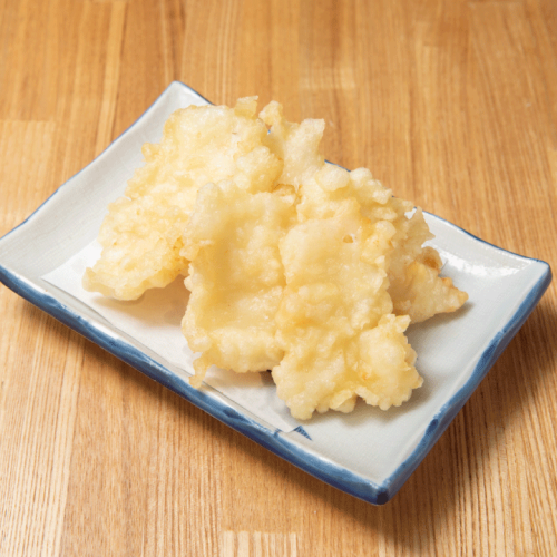 Squid tempura snack