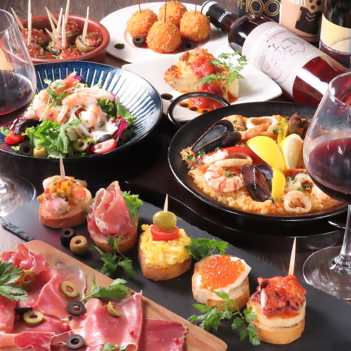 本格スペイン料理が食べられるお店