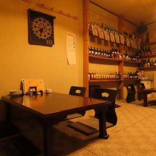 座敷席をメインにご用意しております。