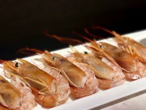 大エビ刺身3尾