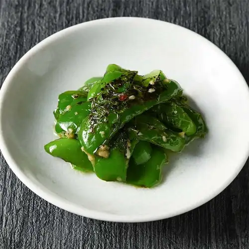 가고시마 피망의 그릴 ~ 멸치 맛 ~