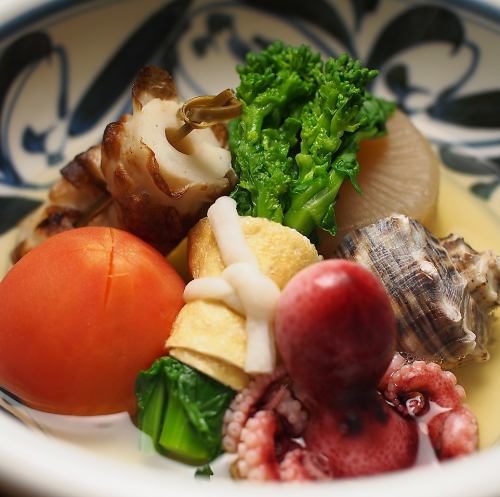 Fly fish soup Oden 1 type 100 yen ~