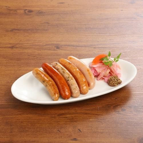 グリルソーセージの盛り合わせ