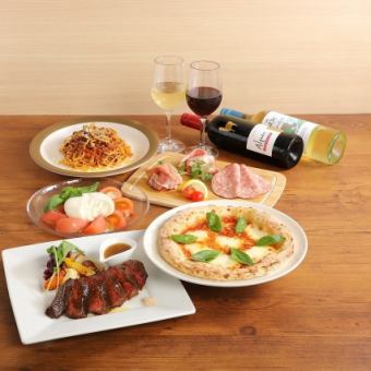 【ご予約限定コース】イタリココース　6000円(税込)