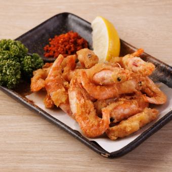 川海老の唐揚げ