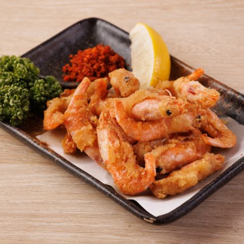 川海老の唐揚げ