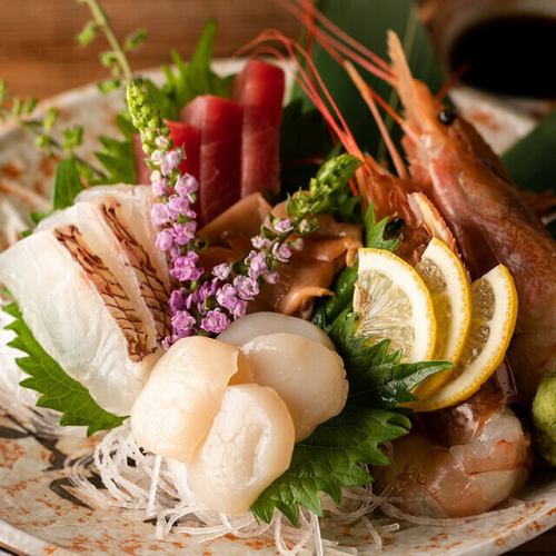 <鮮度自慢>串焼きだけではなく海鮮も旨い!厳選食材使用の各種宴会コースを用意