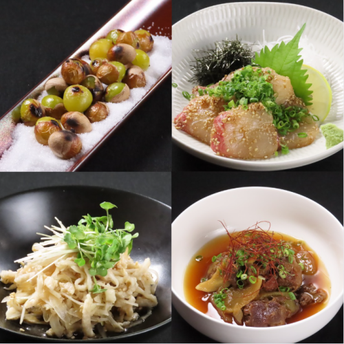 九州を味わうことができる自慢の一品料理