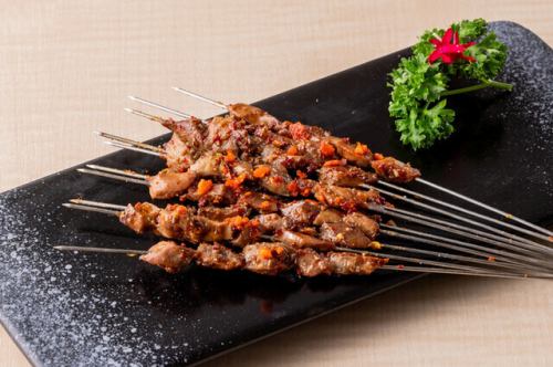 돼지 간장 꼬치(5꼬치)