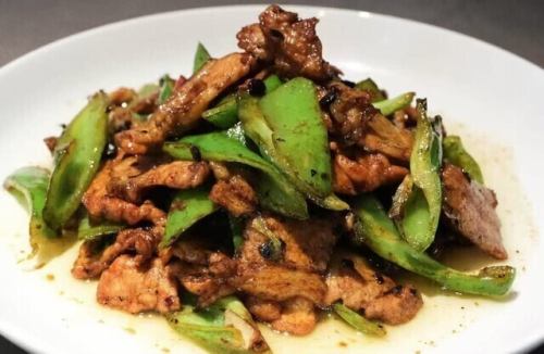 고기 고추 볶음