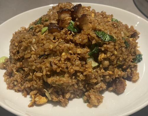 쇠고기 볶음밥 / 쇠고기 장미 고기 포