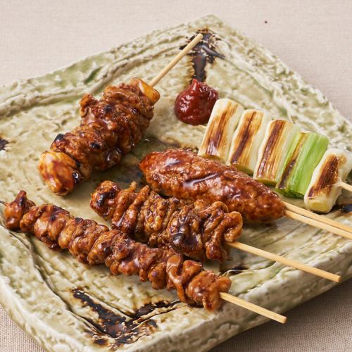 串焼盛り合せ（5種）