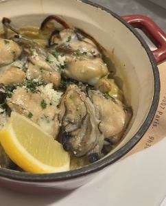 Oyster paella