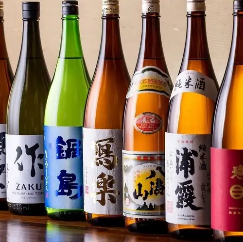 ★+770円で全国の日本酒・焼酎が全品飲み放題！★