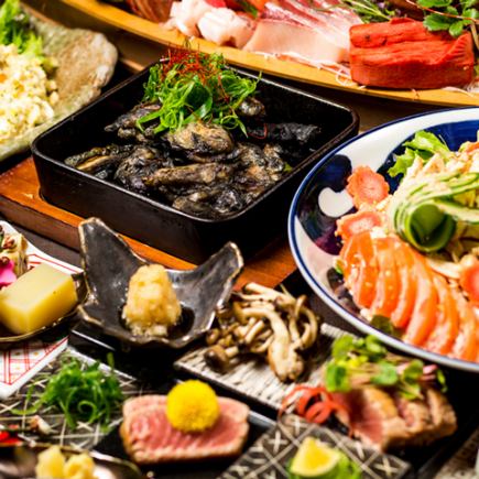 <For all kinds of parties> Charcoal grilled dishes and soba noodles course, 12 dishes in total, 3 hours all-you-can-drink included, 6,500 yen