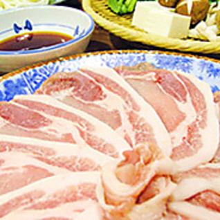 水道橋店のご宴会『豚しゃぶ鍋』コース<全7品>5980円(税込)