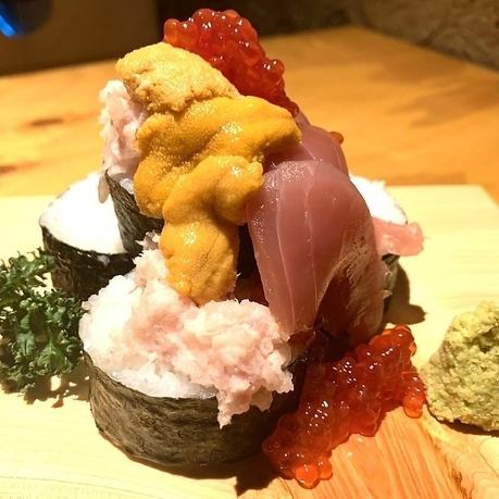 まぐろ下駄盛り