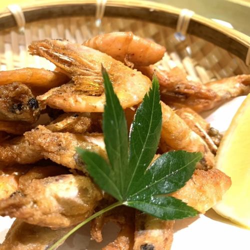 小海老唐揚げ