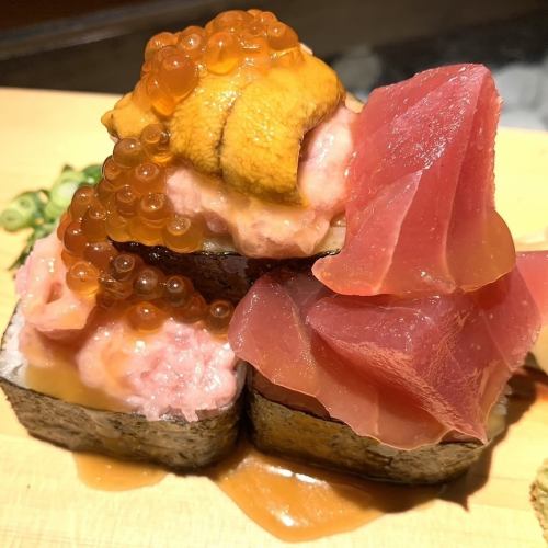 まぐろ下駄盛り