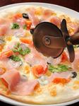 Whimsical pizza