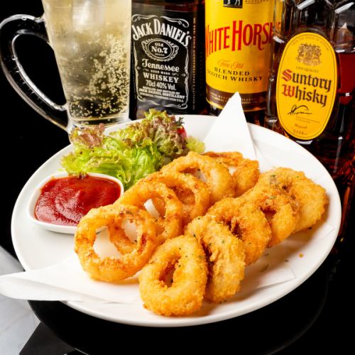 Onion rings/squid rings