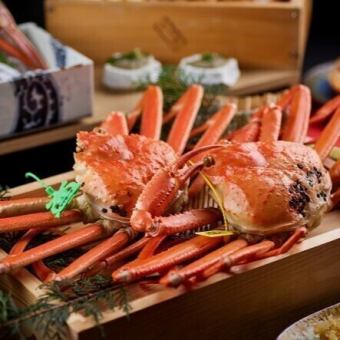 【３H飲放】蟹やイクラに旬の魚を、西京焼きや天婦羅に釜飯で味わう『海響』全7品8960円⇒8000円