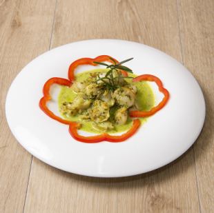 帆立のブルギニヨン