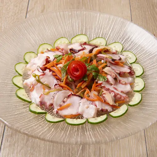 Octopus marinated