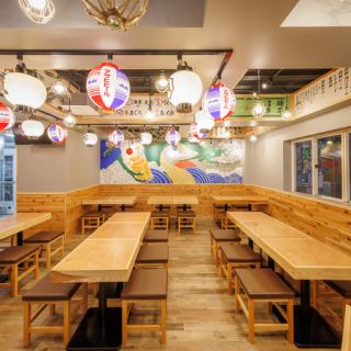 翌朝5時まで営業！！年中無休♪横浜駅からすぐなので終電ぎりぎりまで楽しめます！また、営業は翌朝5時までなので終電を逃して朝までコースもOK♪