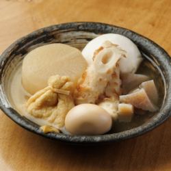 おでん6種盛り合わせ
