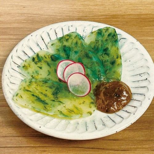 特色菜!魔芋刺身