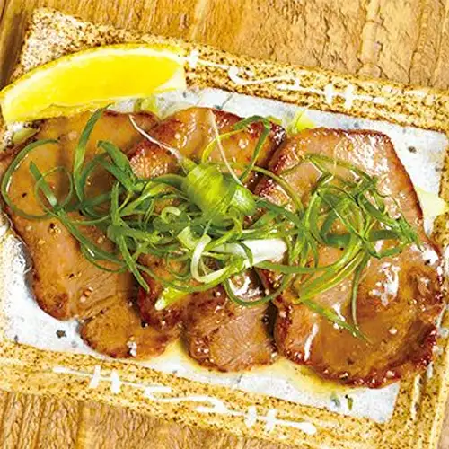 薄切り牛タン 塩レモン焼き
