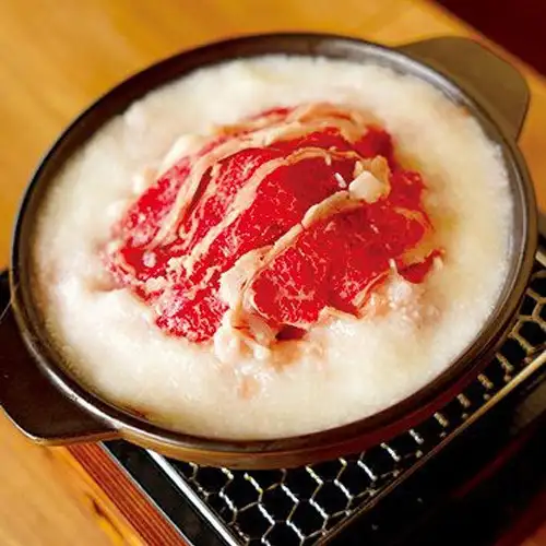 【小鍋】 黒毛和牛のとろろすき焼き