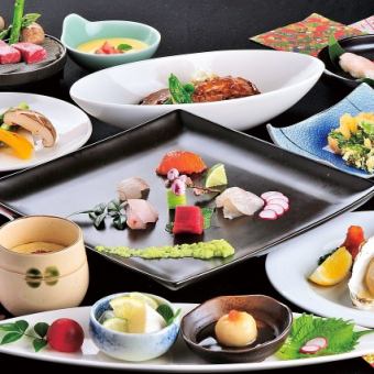  ＜会席コ-ス＞牛ロースステーキ/カニ甲羅グラタン等!120分[飲放]+全9品9000円(税込)