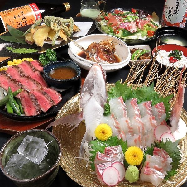 ≪昼宴会も開始！≫熊本の完全個室で楽しむ「星」の昼宴会♪単品でもコースでもOK！昼限定のプランも◎