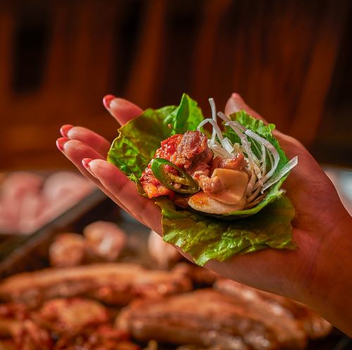 Enjoy authentic Korean cuisine