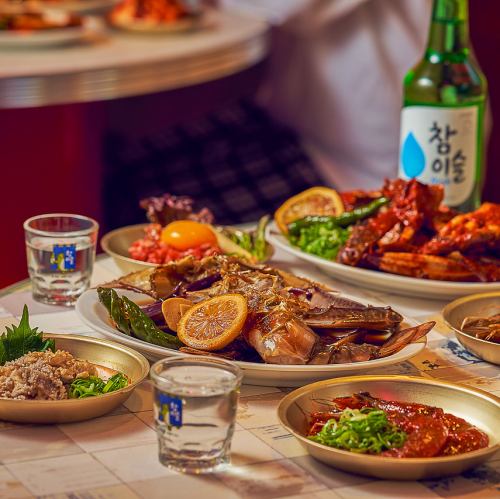 Enjoy authentic Korean cuisine